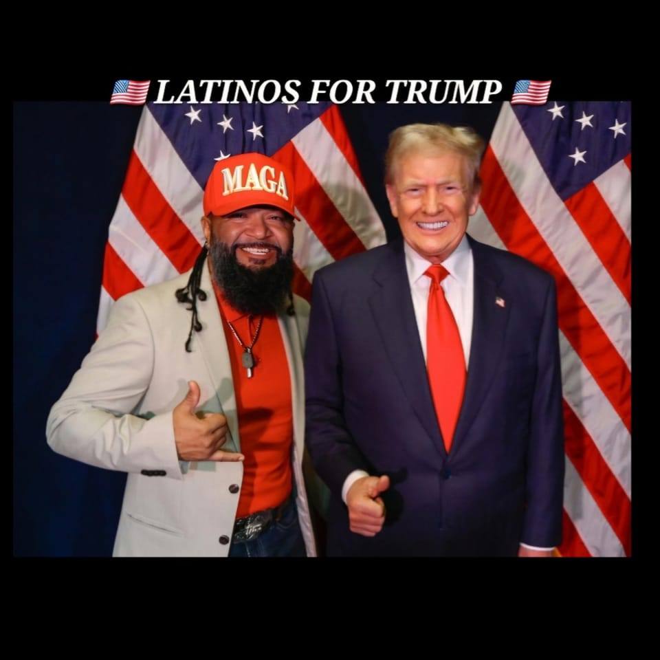 JamminLu with President Trump